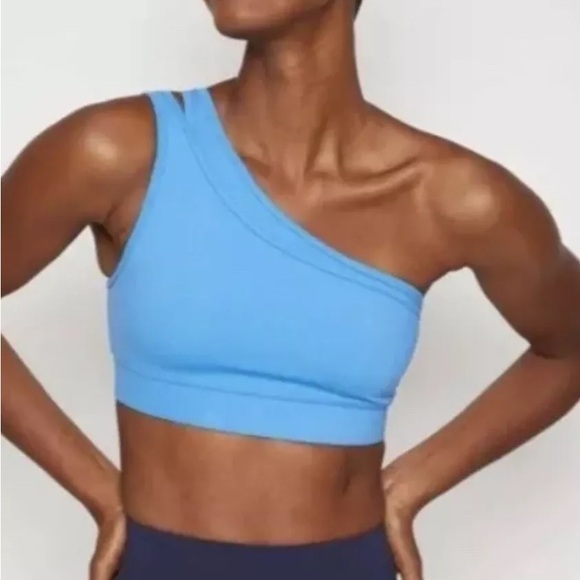 Fourlaps Athletic Solo Bra Cornflower Sports Bra - Picture 1 of 10